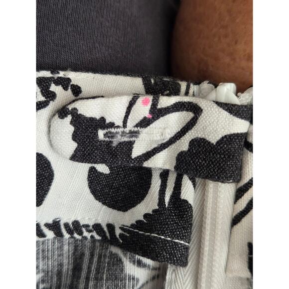 RARE Vintage Lilly Pulitzer Originals Pandamonium Panda WWF Resort Fit Pants, 6 - Picture 10 of 10